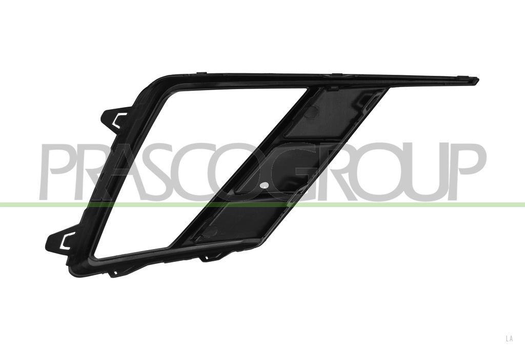 FRONT BUMPER GRILLE LEFT-BLACK-OPEN