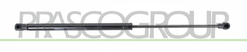 TAILGATE GAS SPRING RIGHT/LEFT-320 N-L 500 mm-S 205 mm-Ø 18 mm-Ø 8 mm MOD. 5 DOOR