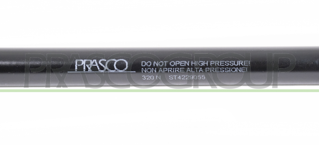 TAILGATE GAS SPRING RIGHT/LEFT-320 N-L 500 mm-S 205 mm-Ø 18 mm-Ø 8 mm MOD. 5 DOOR