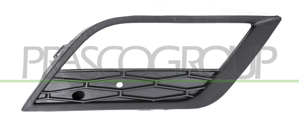 BUMPER GRILLE RIGHT-BLACK