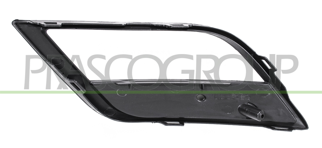 BUMPER GRILLE RIGHT-BLACK