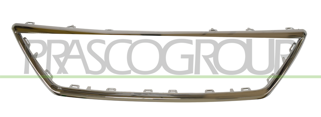 GRILLE FRAME-UPPER-CHROME