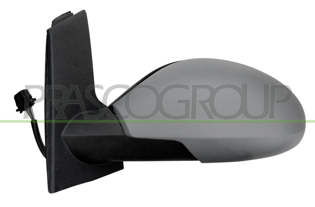 DOOR MIRROR LEFT-ELECTRIC-HEATED-PRIMED