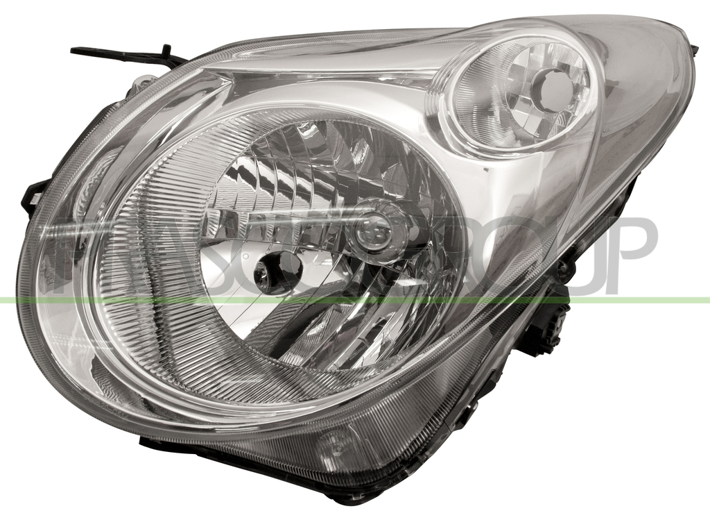 SCHEINWERFER LINKS-H4-MIT LWR-OHNE MOTOR