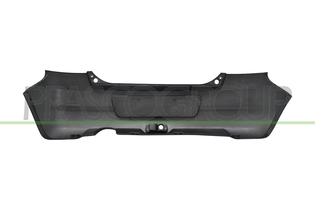 REAR BUMPER-PRIMED-WITH REAR FOG LAMP SEAT