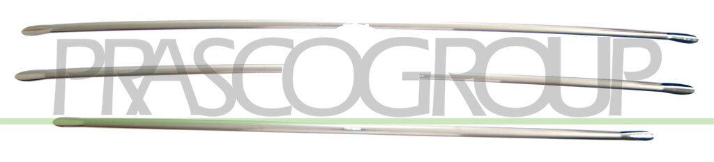 GRILLE MOLDING SET-CHROME-PRIMED MOD. 01 >