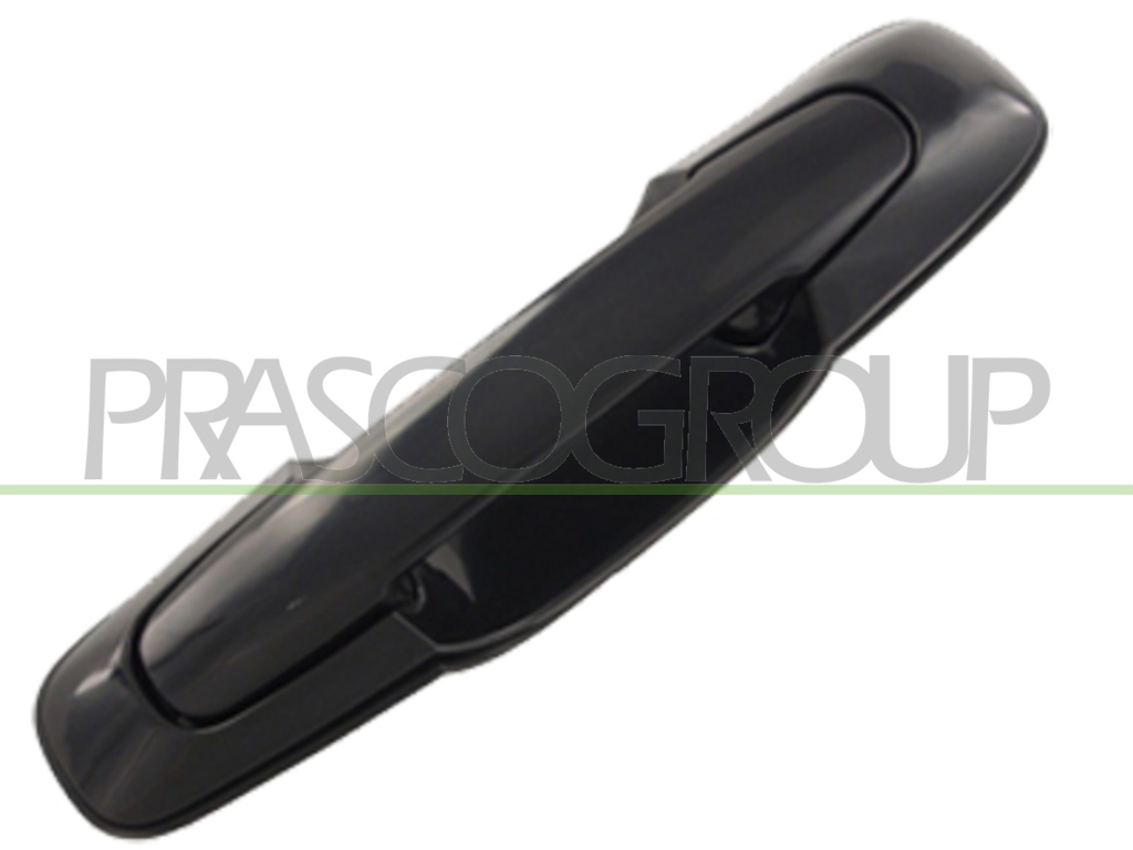 FRONT/REAR DOOR HANDLE LEFT-OUTER-SMOOTH-BLACK