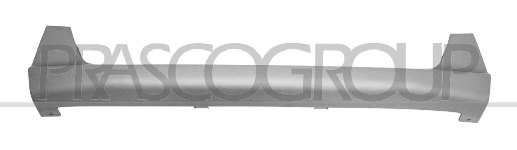 FRONT BUMPER SPOILER-DARK GRAY-TEXTURED FINISH
