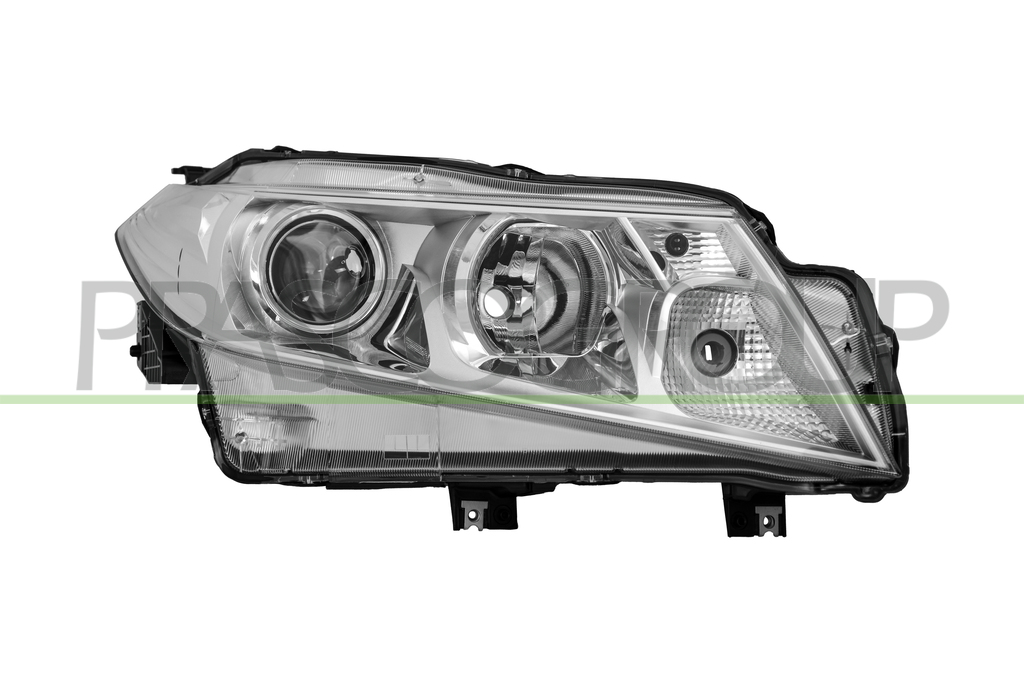 OPTICA DERECHA H11+HB3 ELECTRICA-CON MOTOR