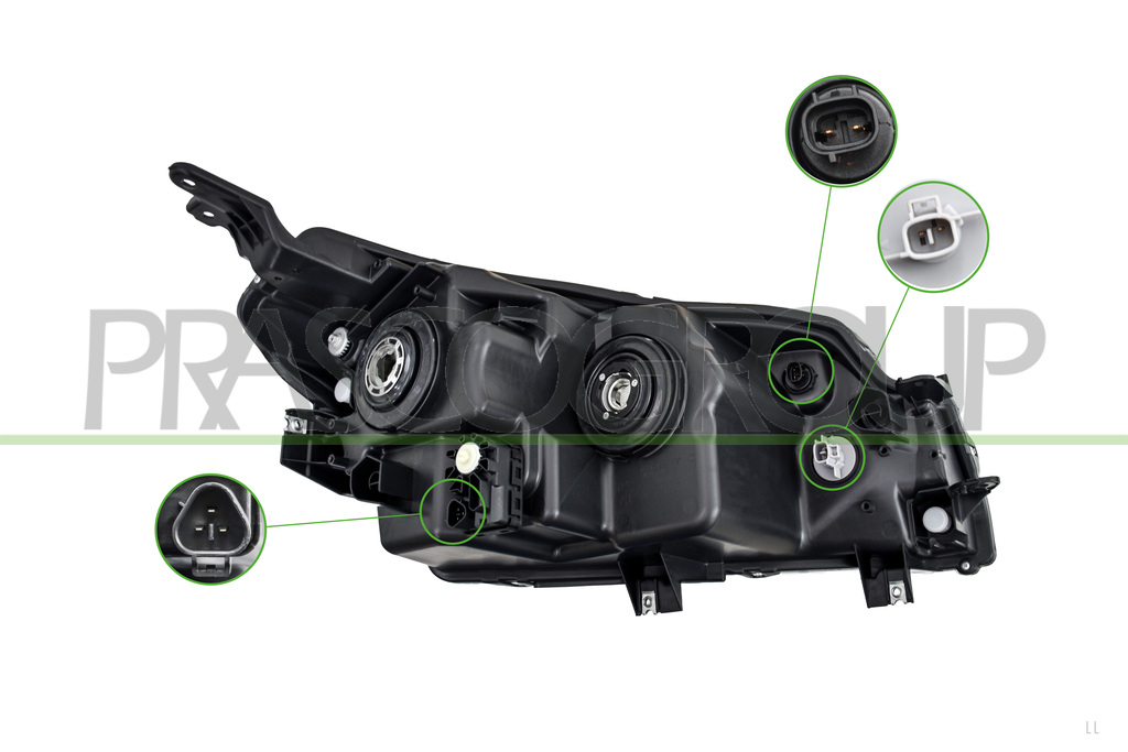 OPTICA IZQUIERDA H11+HB3 ELECTRICA-CON MOTOR