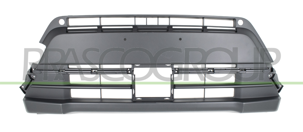 BUMPER GRILLE-CENTRE-BLACK-WITH PDC