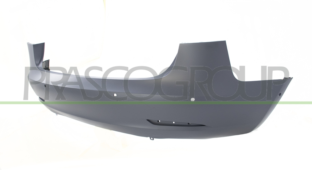 REAR BUMPER-PRIMED-WITH HOLES FOR PDC AND PARK ASSIST+SENSOR HOLDERS
