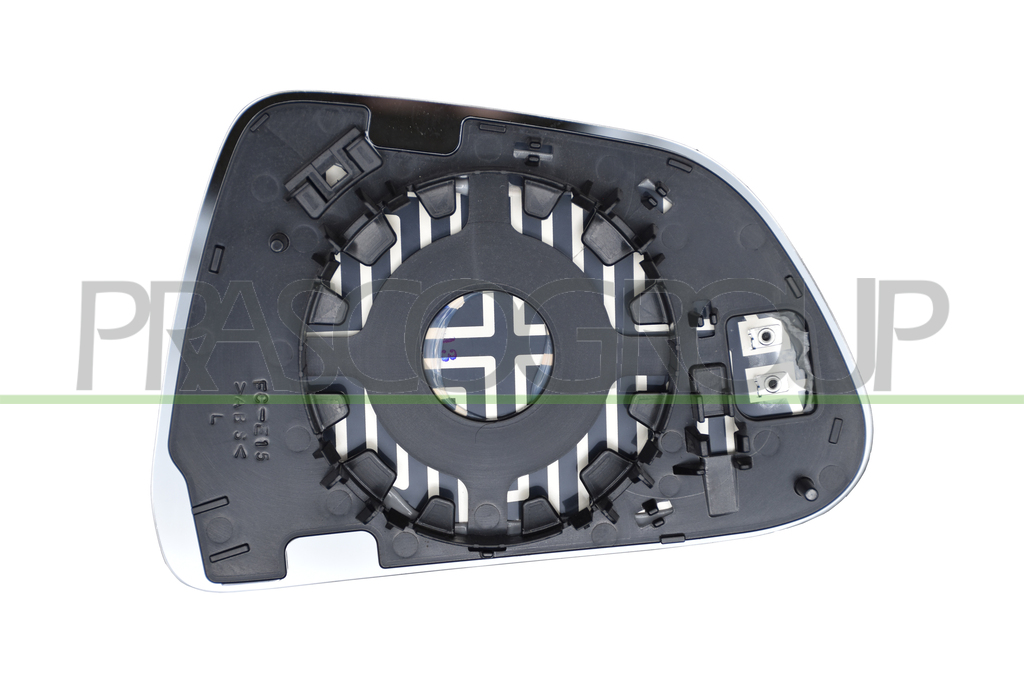 MIRROR GLASS BASE LEFT-HEATED-CONVEX