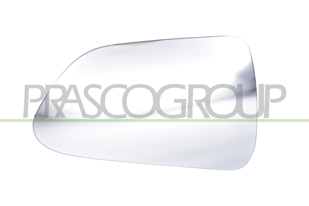 MIRROR GLASS BASE LEFT-HEATED-CONVEX