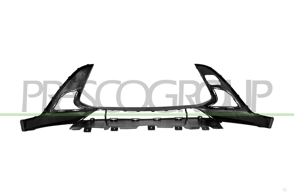 FRONT BUMPER SPOILER-BLACK-TEXTURED FINISH
