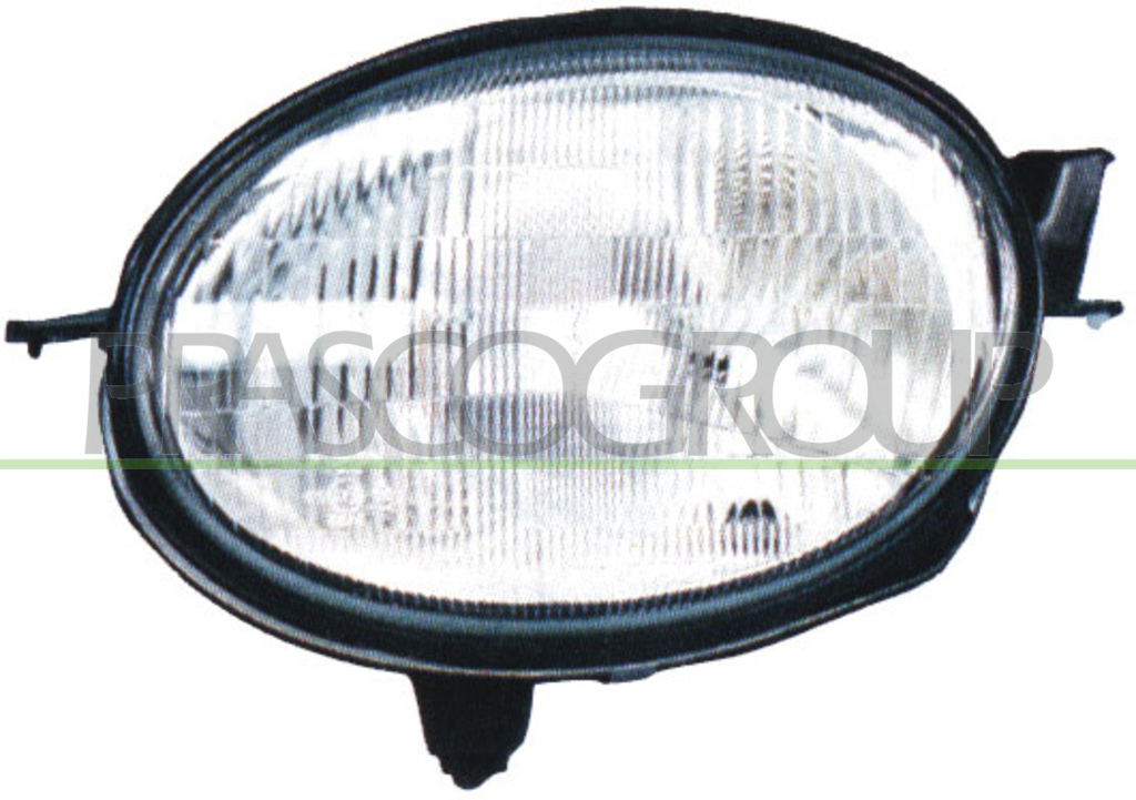 HEADLAMP RIGHT H4 ELECTRIC-WITHOUT MOTOR