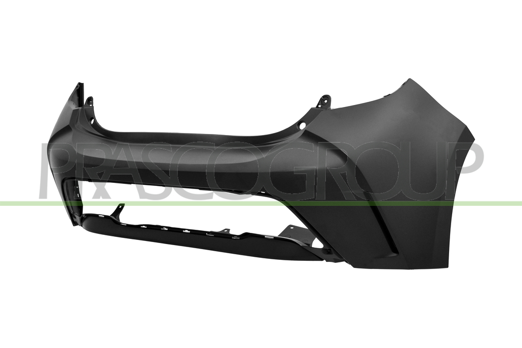 REAR BUMPER-PRIMED-WITH CUTTING MARKS FOR PDC AND PARK ASSIST