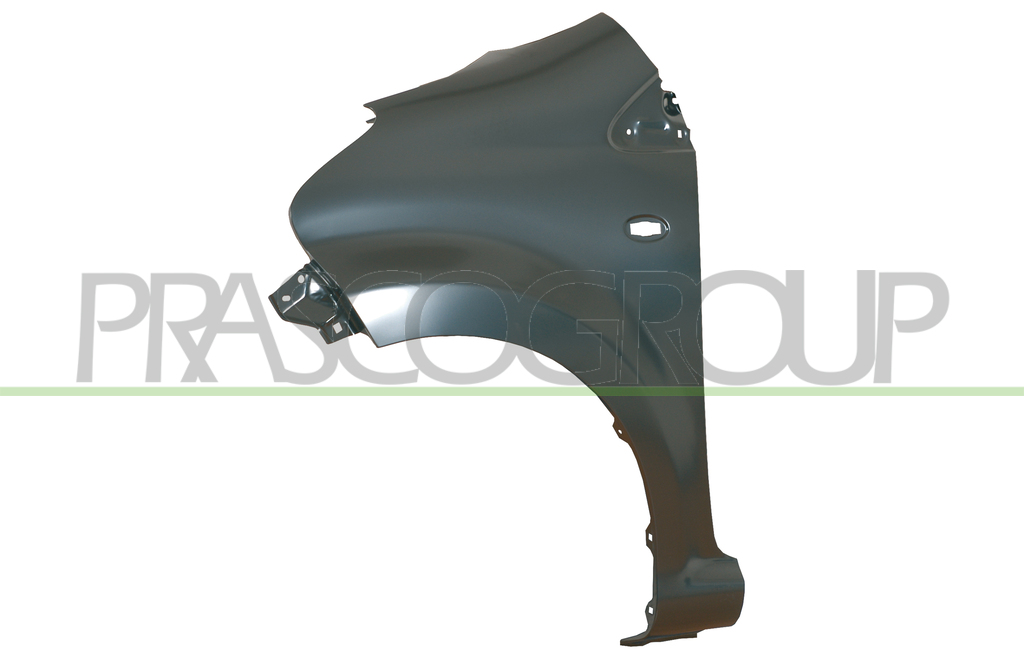 FRONT FENDER LEFT-WITH SIDE REPEATER HOLE