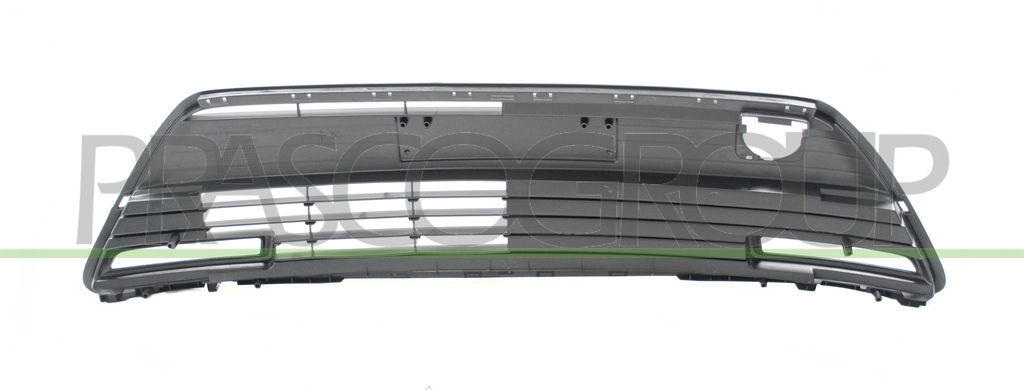 BUMPER GRILLE-CENTRE BLACK-WITH DAY RUNNING LIGHT HOLES
