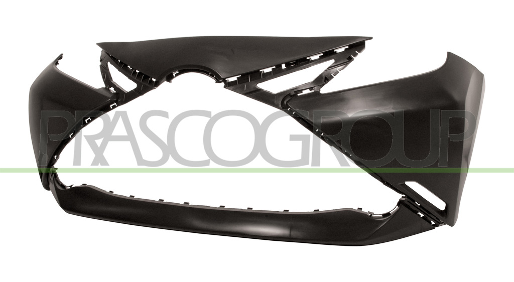 FRONT BUMPER-BLACK-SMOOTH FINISH TO BE PRIMED-WITH CENTRE BRACKETS