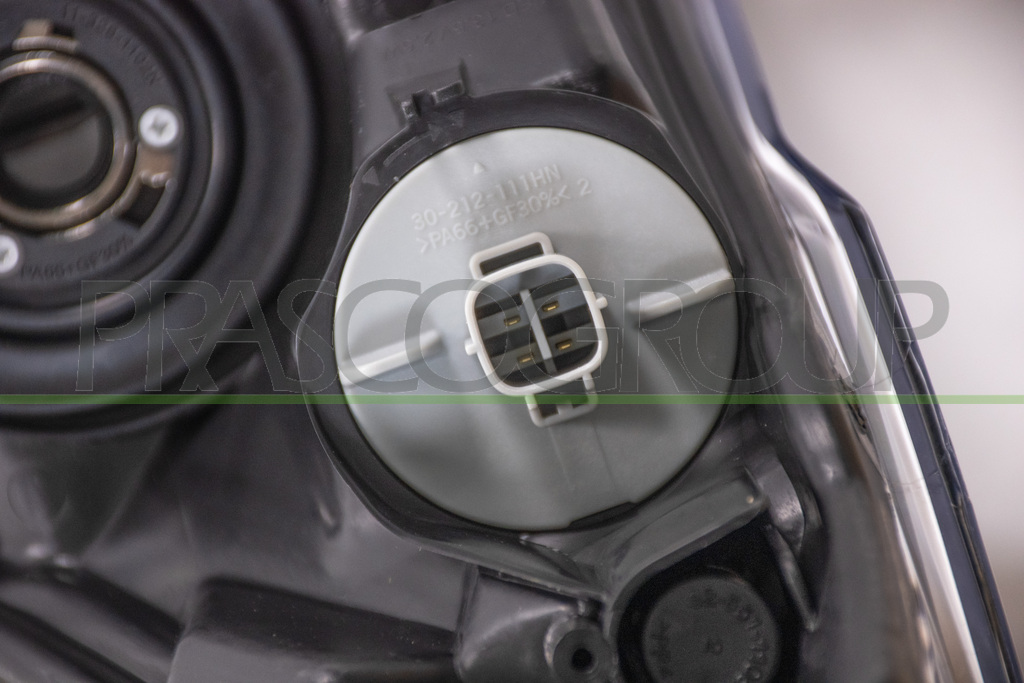 SCHEINWERFER LINKS HIR2-MIT LWR-OHNE MOTOR-SCHWARZ-LED