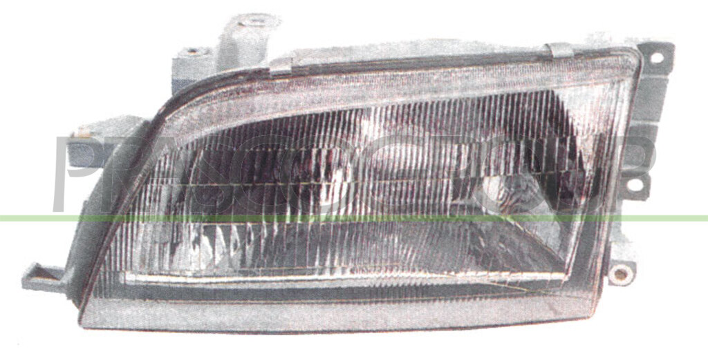 HEADLAMP LEFT H4 ELECTRIC-WITHOUT MOTOR