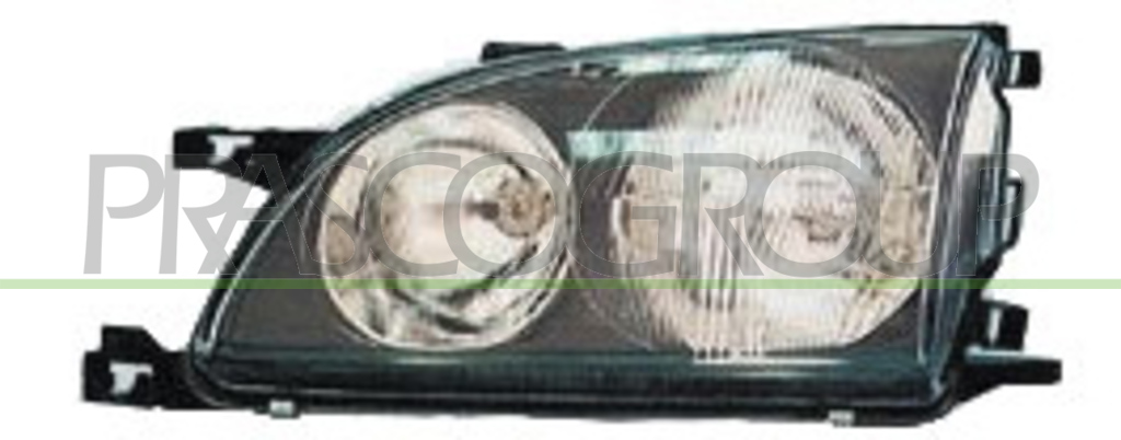 HEADLAMP RIGHT H7+H7 ELECTRIC-WITHOUT MOTOR