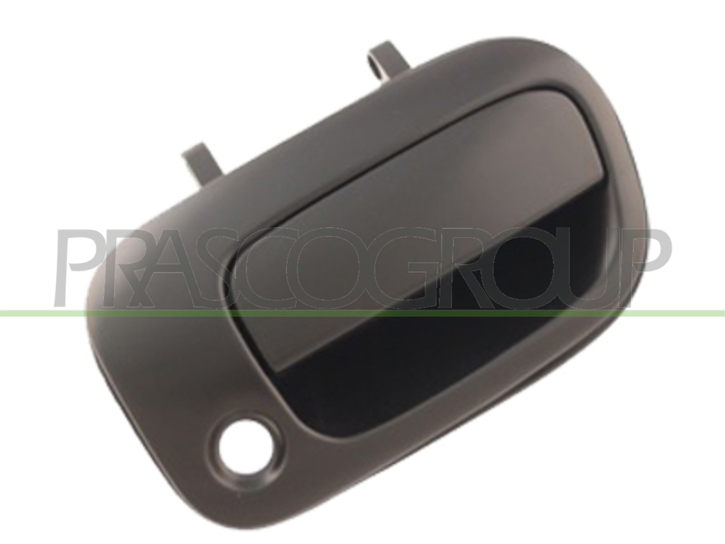 BACK DOOR HANDLE-OUTER-PRIMED-WITH KEY HOLE