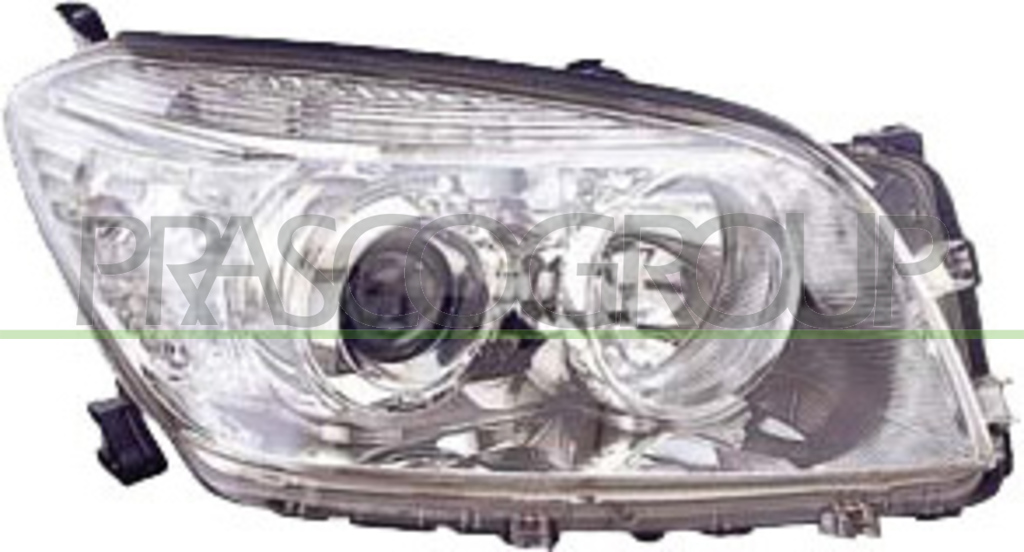 HEADLAMP RIGHT MOD. H11+HB3 ELECTRIC-WITHOUT MOTOR-CHROME