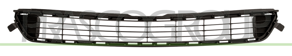 GRIGLIA PARAURTI ANTERIORE-CENTRALE-NERA