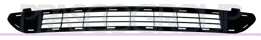GRILLE DE PARE CHOCS SUPERIEURE-NOIRE