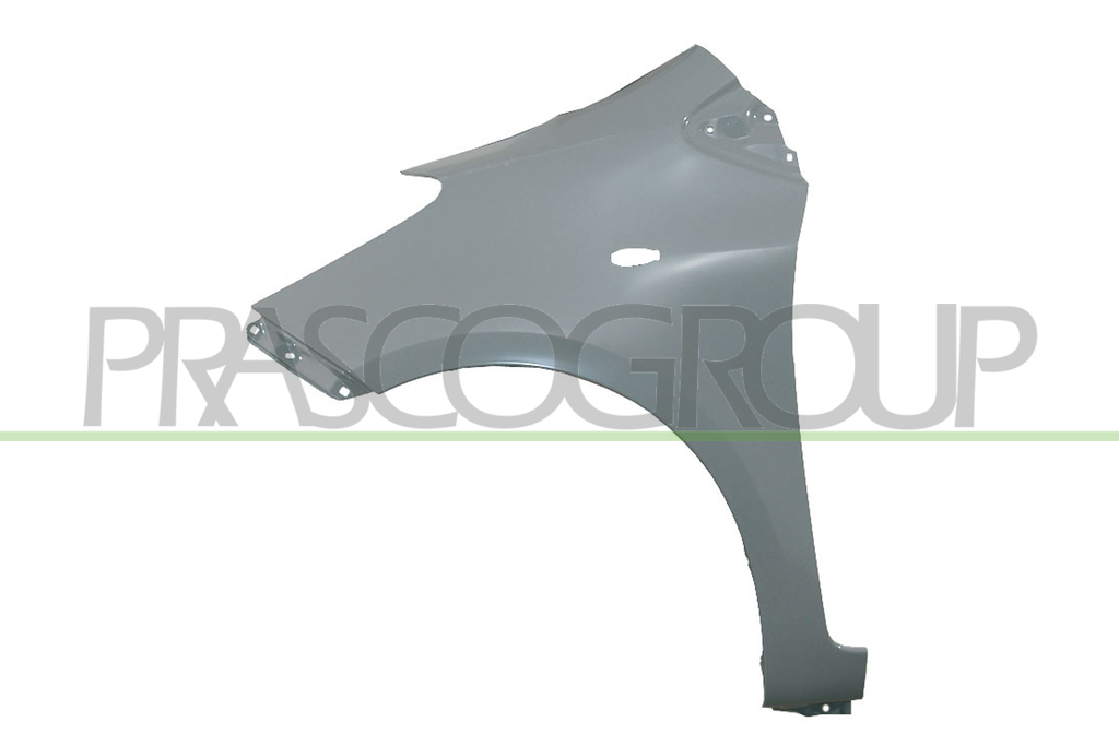 FRONT FENDER LEFT-WITH SIDE REPEATER HOLE