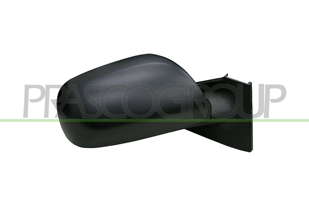 DOOR MIRROR RIGHT-MANUAL-BLACK-CONVEX-CHROME