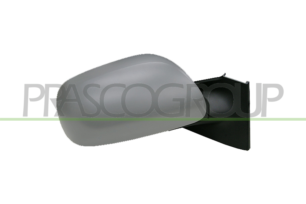 DOOR MIRROR RIGHT-MANUAL-PRIMED-CONVEX-CHROME