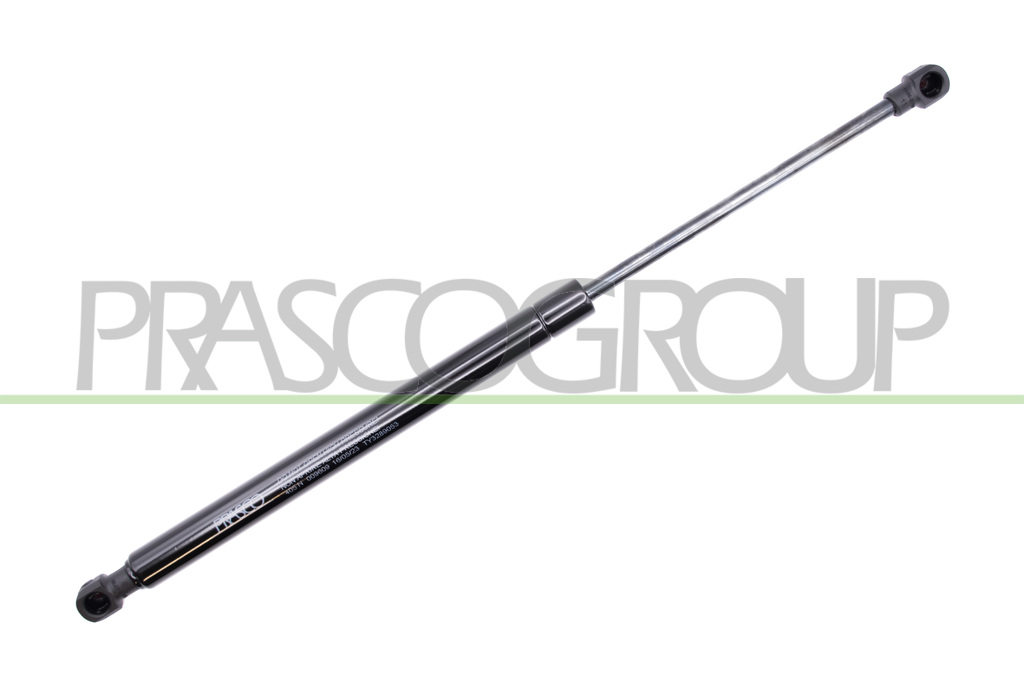 TAILGATE GAS SPRING RIGHT - 405 N - L 416 mm - S 155 mm - Ø 18 mm - Ø 8 mm MOD. MANUAL TRANSMISSION