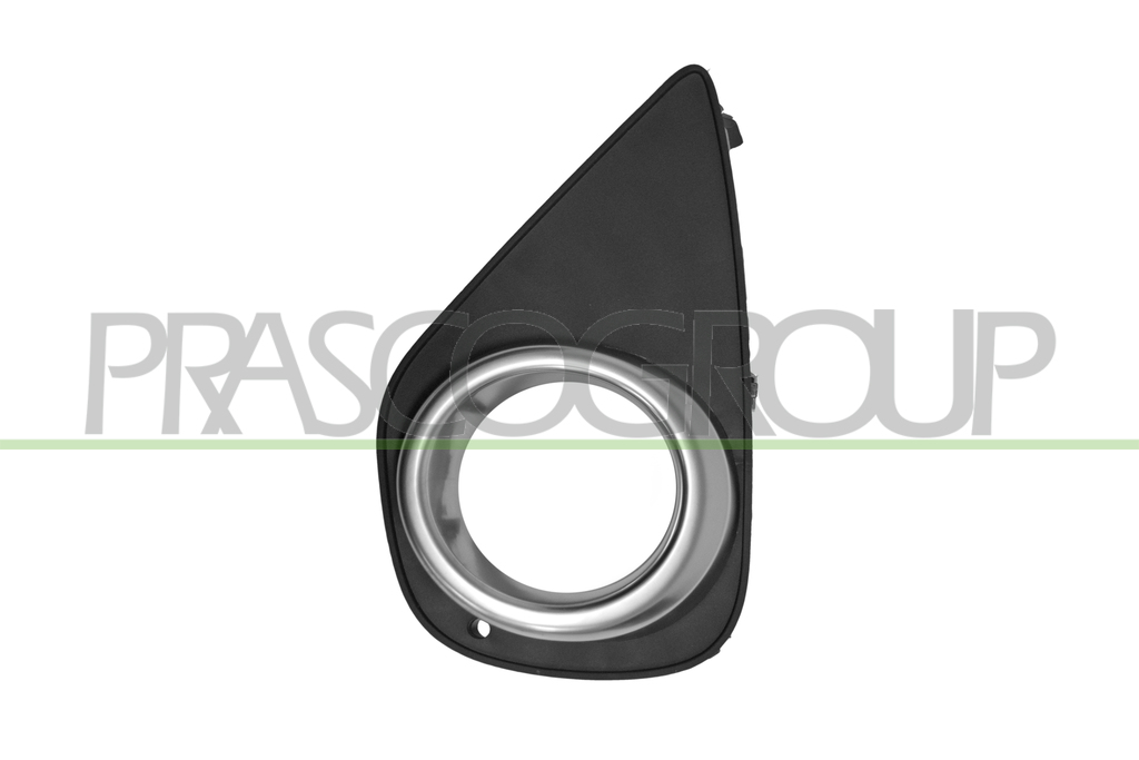 GRIGLIA SINISTRA PARAURTI ANTERIORE-NERA-CON SEDE FENDI-CON CORNICE SATINATA MOD. HYBRID