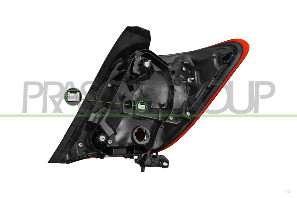 TAIL LAMP LEFT-WITHOUT BULB HOLDER MOD. 5 DOOR-LED