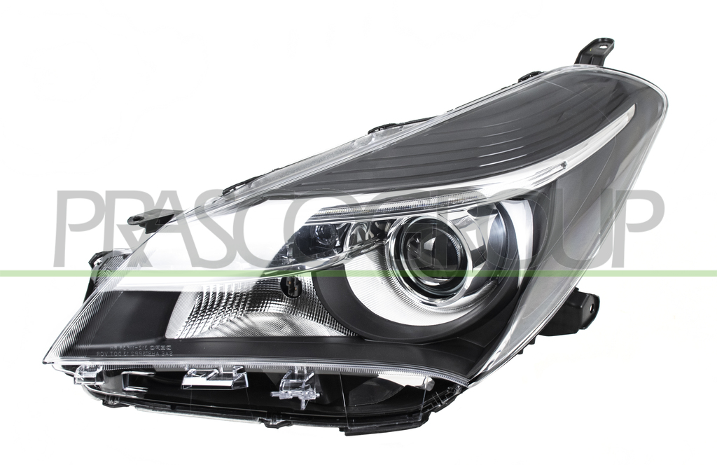 OPTICA IZQUIERDA HIR2 ELECTRICA-SIN MOTOR-CON LUPA-NEGRA-LED MOD. PUERTAS