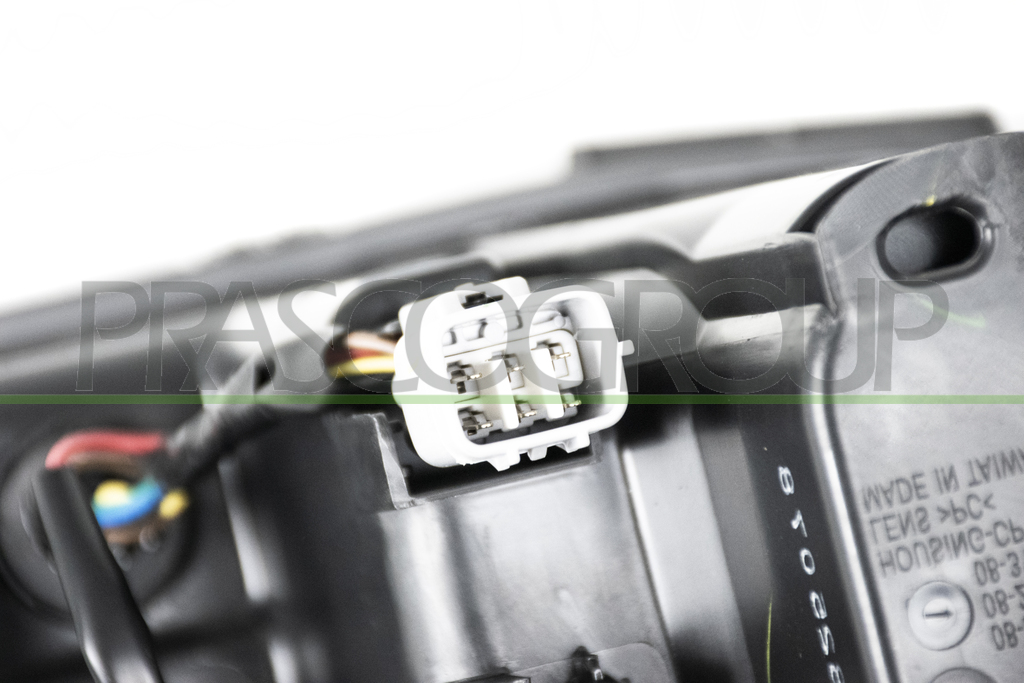 OPTICA IZQUIERDA HIR2 ELECTRICA-SIN MOTOR-CON LUPA-NEGRA-LED MOD. PUERTAS