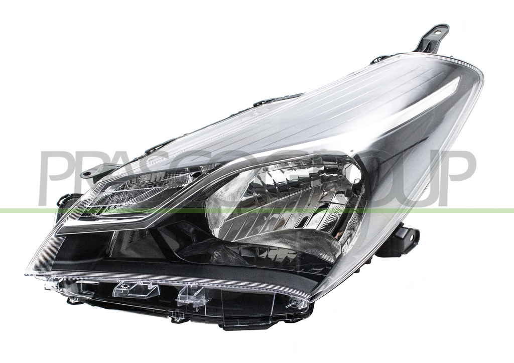 HEADLAMP LEFT H4 ELECTRIC-WITH MOTOR-WITH DAY RUNNING LIGHT W21/5W