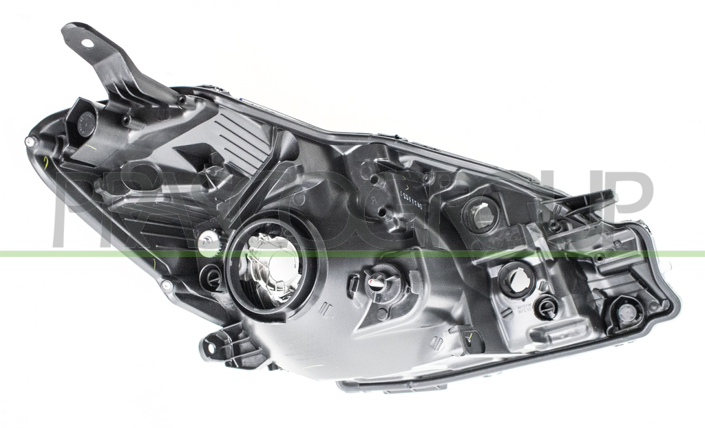 HEADLAMP LEFT H4 ELECTRIC-WITH MOTOR-WITH DAY RUNNING LIGHT W21/5W