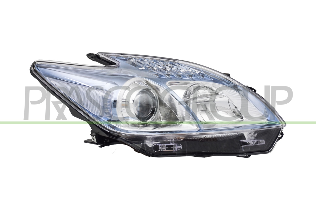 PROIETTORE DESTRO H11+HB3-ELETTRICO-CON MOTORE-CON BORDO INTERNO BLU MOD. PLUG IN