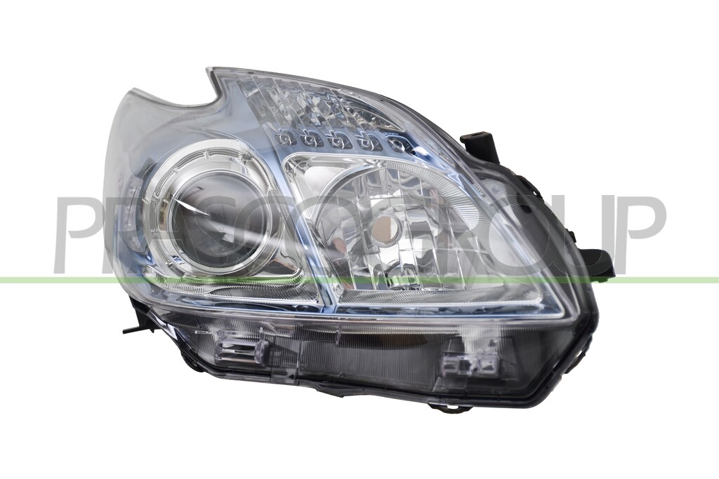 PROIETTORE DESTRO H11+HB3-ELETTRICO-CON MOTORE-CON BORDO INTERNO BLU MOD. PLUG IN