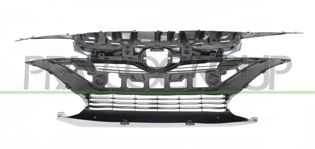 FRONT BUMPER GRILLE-CENTRE-BLACK