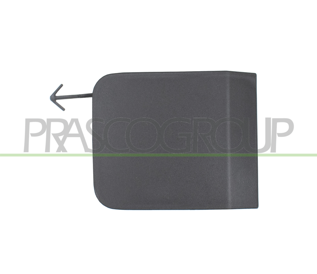 REAR TOW HOOK COVER-BLACK-TEXTURED FINISH