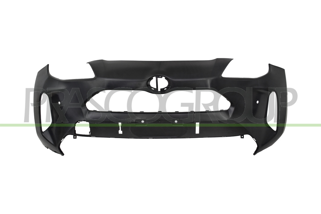 FRONT BUMPER-BLACK-SMOOTH-FINISH TO BE PRIMED-WITH HOLES FOR PDC AND PARK ASSIST MOD. ACTIVE-TREND-LOUNGE