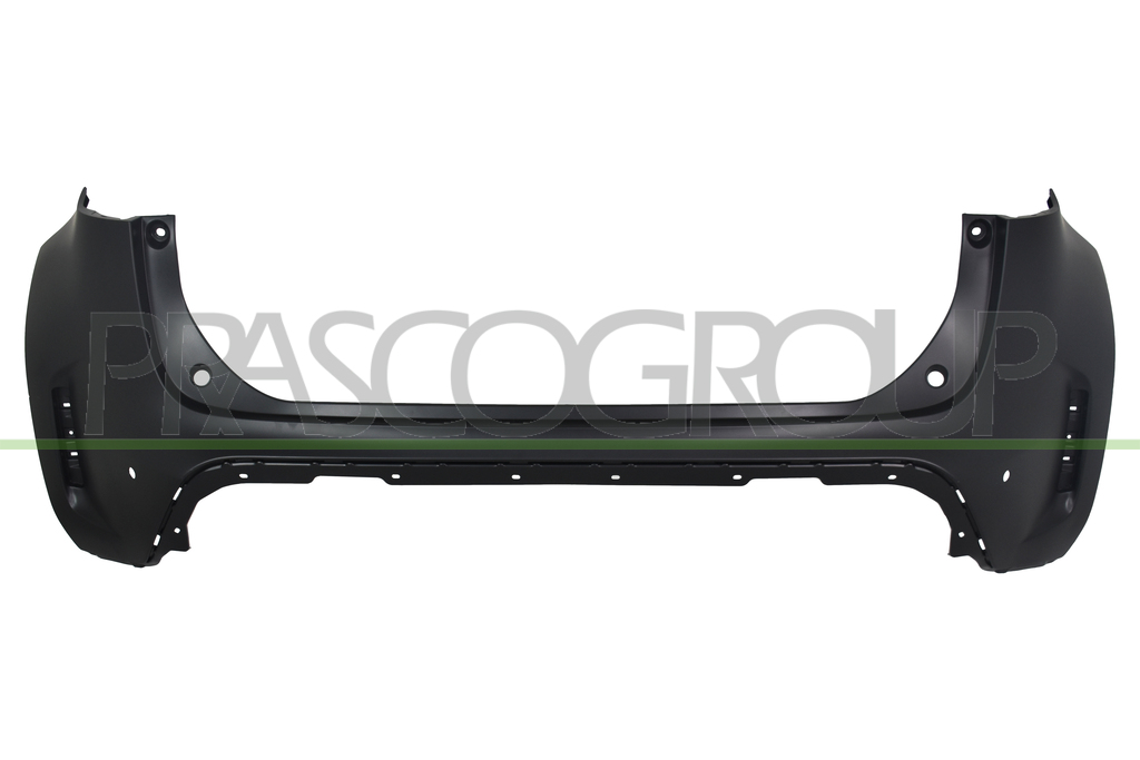 REAR BUMPER-PRIMED-WITH PDC HOLES+SENSOR HOLDERS-WITH CUTTING MARKS FOR PARK ASSIST