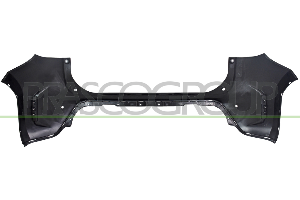 REAR BUMPER-PRIMED-WITH PDC HOLES+SENSOR HOLDERS-WITH CUTTING MARKS FOR PARK ASSIST