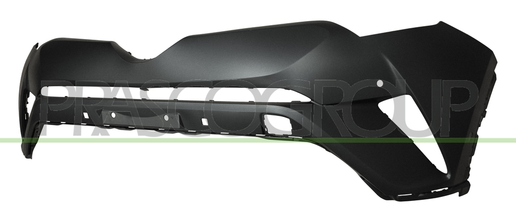 FRONT BUMPER-UPPER-PRIMED-WITH PDC+SENSOR HOLDERS-PARK ASSIST