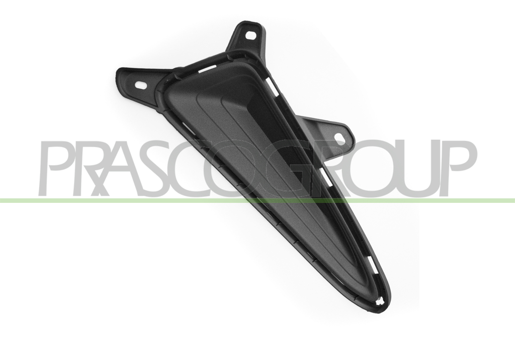 FRONT BUMPER GRILLE MOLDING LEFT-BLACK